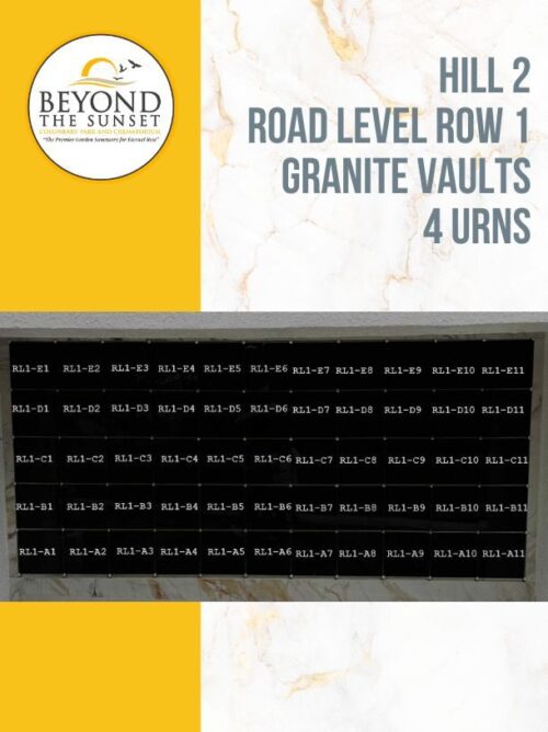 HILL 2 ROAD LEVEL ROW 1 ABCDE