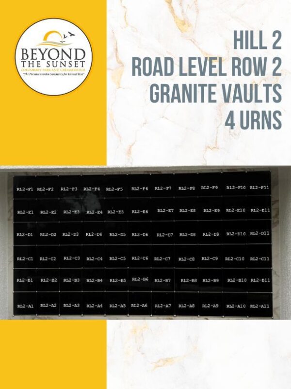 HILL 2 ROAD LEVEL ROW 2 ABCDE